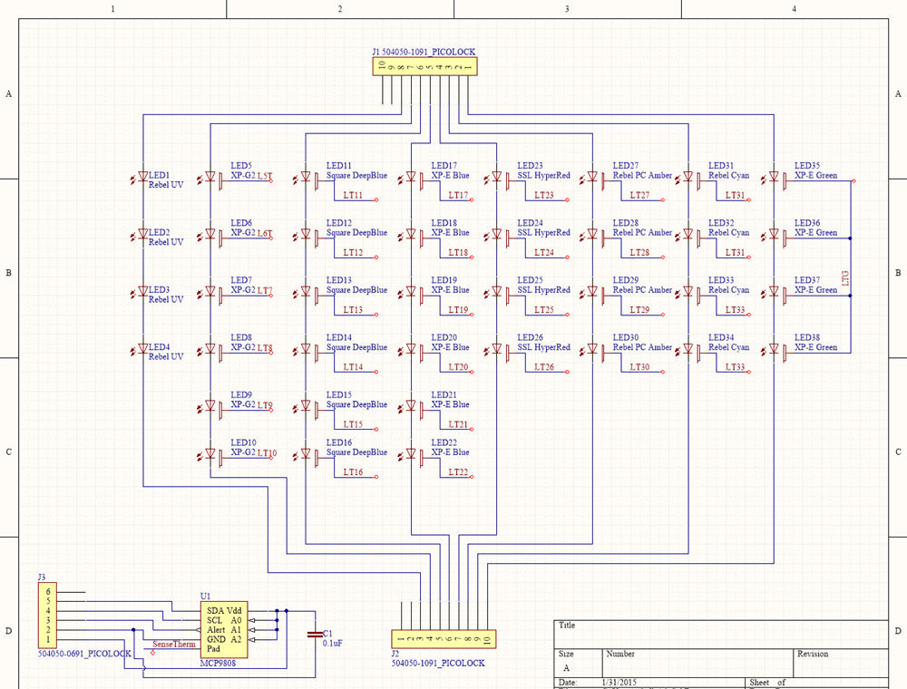 lots of leds